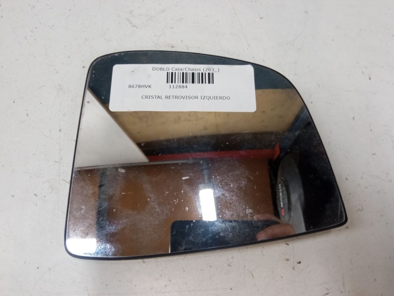 Recambio de cristal retrovisor izquierdo para fiat doblo caja/chasis (263_) 1.3 d multijet referencia OEM IAM   