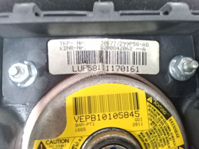 Recambio de airbag volante para dacia sandero 1.6 (bs0d, bs0b, bs0f, bs0h) referencia OEM IAM 8200842062  