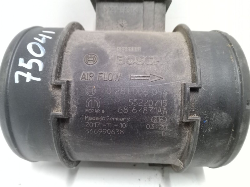 Recambio de caudalimetro para fiat doblo autobús (263_) 1.6 d multijet (263axd1b) referencia OEM IAM   