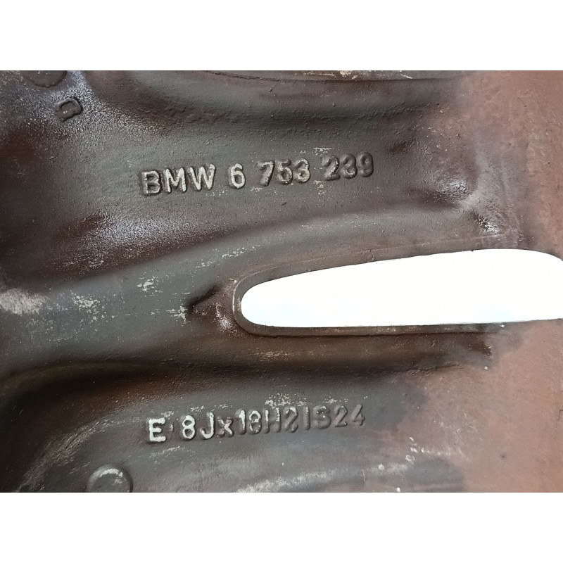 Recambio de llanta aluminio 18´´ para bmw 7 (e65, e66, e67) 730 d referencia OEM IAM 6753239 e8jx 18h2 is 24 
