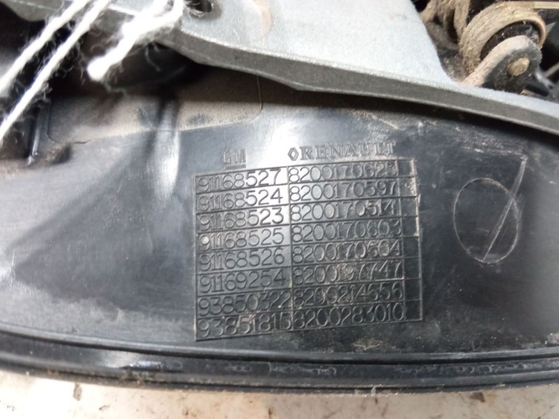 Recambio de maneta exterior puerta delantera derecha para nissan primastar furgoneta (x83) 1.9 dci 100 referencia OEM IAM   