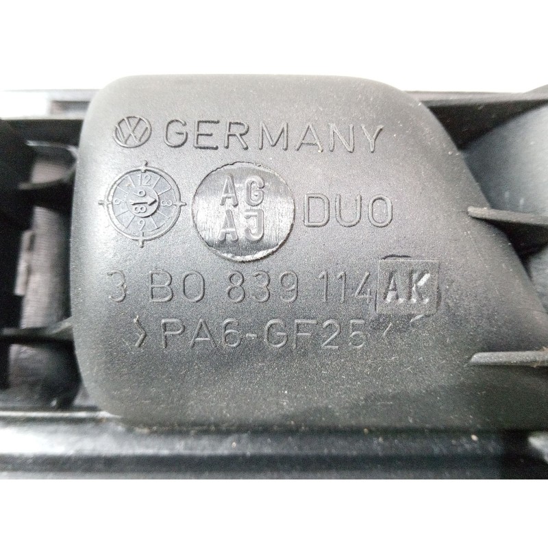 Recambio de maneta interior puerta trasera derecha para volkswagen passat b3/b4 (3a2, 35i) 1.9 tdi referencia OEM IAM   