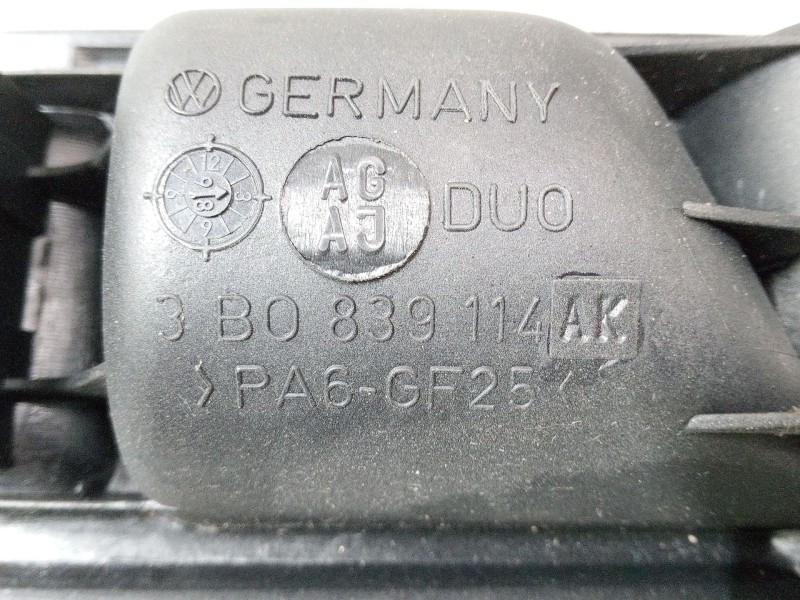 Recambio de maneta interior puerta trasera derecha para volkswagen passat b3/b4 (3a2, 35i) 1.9 tdi referencia OEM IAM   
