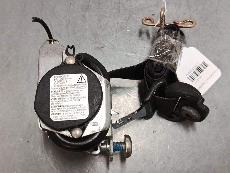 Recambio de cinturon seguridad delantero izquierdo para ford fusion (ju_) 1.4 referencia OEM IAM 0603844800  