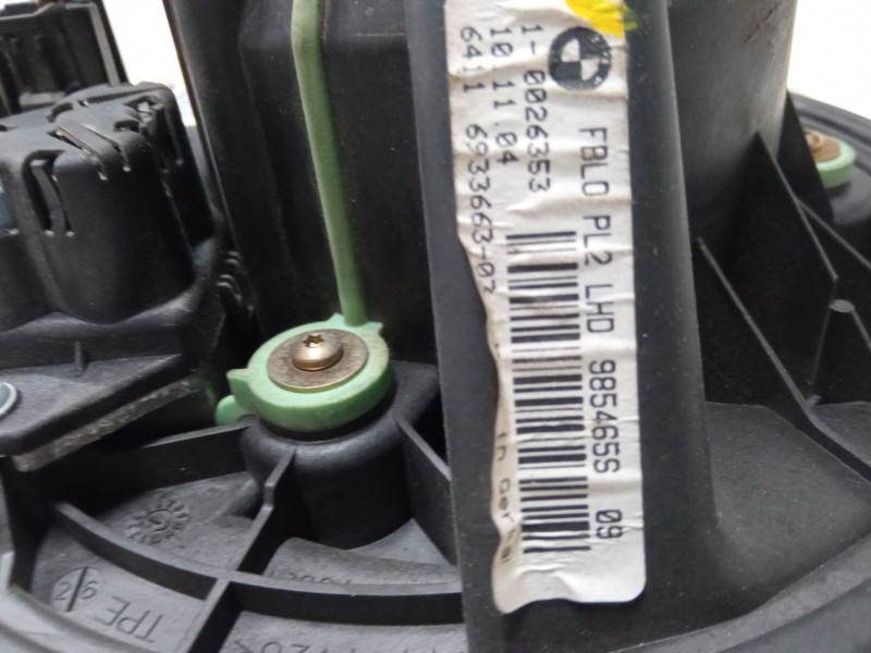 Recambio de motor calefaccion para bmw 1 (e87) 118 d referencia OEM IAM FBL0PL2LHD 985465S 