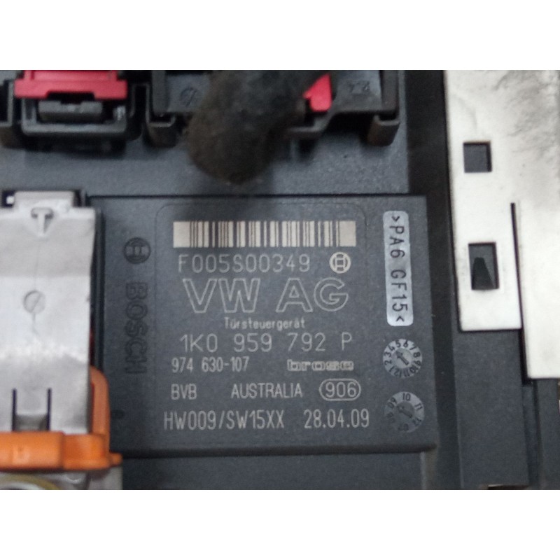 Recambio de motor elevaluna delantero derecho para seat altea xl (5p5, 5p8) 2.0 tdi 16v referencia OEM IAM 1K0959792P 5P0837402N