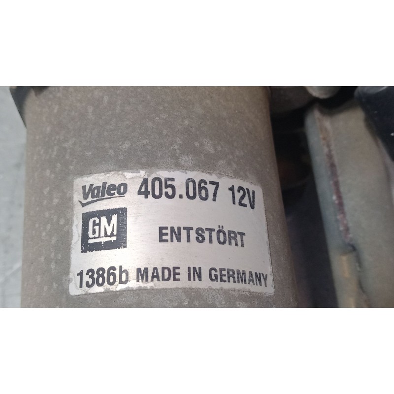 Recambio de motor limpia delantero para opel corsa d (s07) 1.4 (l08, l68) referencia OEM IAM 405067  