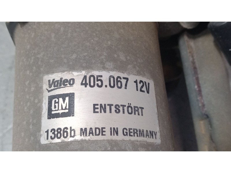 Recambio de motor limpia delantero para opel corsa d (s07) 1.4 (l08, l68) referencia OEM IAM 405067  