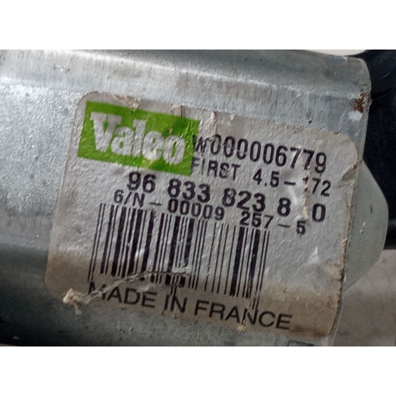 Recambio de motor limpia trasero para citroën c3 ii (sc_) 1.2 vti 82 referencia OEM IAM 9683382380 W000006779 