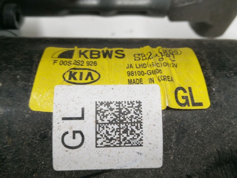 Recambio de motor limpia delantero para kia picanto iii (ja) 1.0 referencia OEM IAM F00S2S2926  