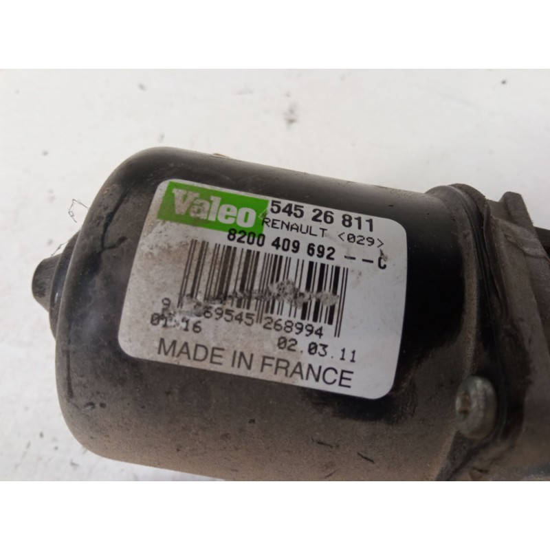 Recambio de motor limpia delantero para renault kangoo be bop (kw0/1_) 1.5 dci 75 referencia OEM IAM 8200409692  