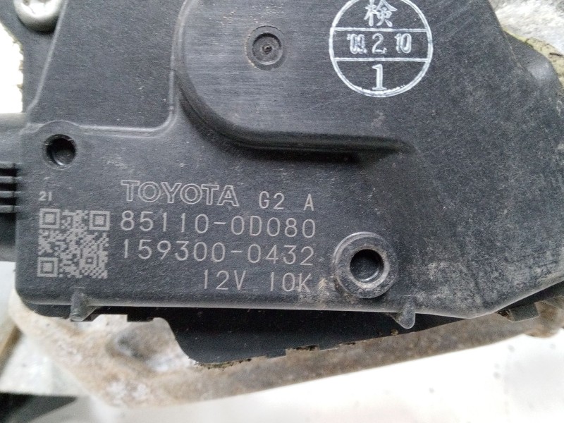Recambio de motor limpia delantero para toyota yaris (_p9_) 1.0 vvt-i (ksp90_) referencia OEM IAM   