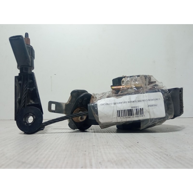 Recambio de cinturon con pretensor delantero derecho para renault laguna ii (bg0/1_) 1.9 dci (bg1a, bg1w, bg0g) referencia OEM I