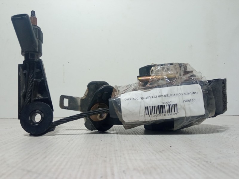 Recambio de cinturon con pretensor delantero derecho para renault laguna ii (bg0/1_) 1.9 dci (bg1a, bg1w, bg0g) referencia OEM I