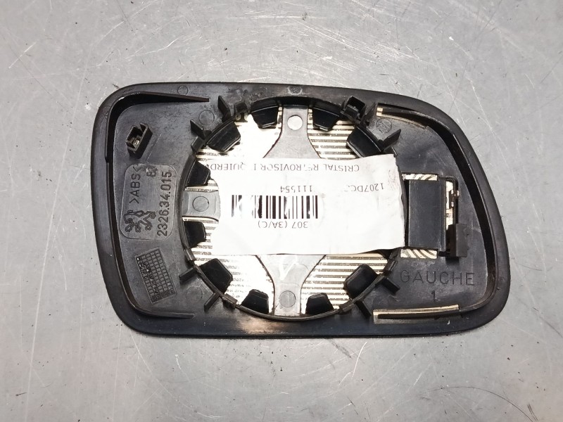 Recambio de cristal retrovisor izquierdo para peugeot 307 (3a/c) 2.0 hdi 135 referencia OEM IAM   