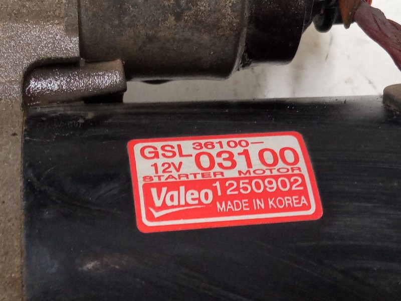Recambio de motor arranque para hyundai i20 i (pb, pbt) 1.2 referencia OEM IAM 3610003100 1250902 