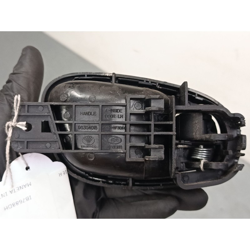 Recambio de maneta interior puerta trasera izquierda para daewoo lanos (klat) 1.3 referencia OEM IAM 96304018  