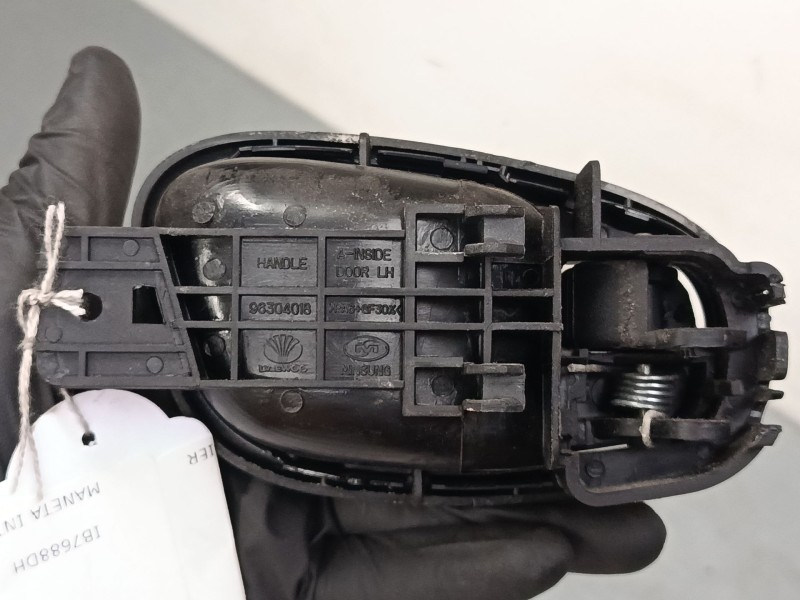 Recambio de maneta interior puerta trasera izquierda para daewoo lanos (klat) 1.3 referencia OEM IAM 96304018  