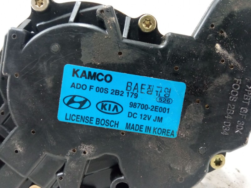 Recambio de motor limpia trasero para hyundai tucson (jm) 2.0 crdi referencia OEM IAM 987002E001  