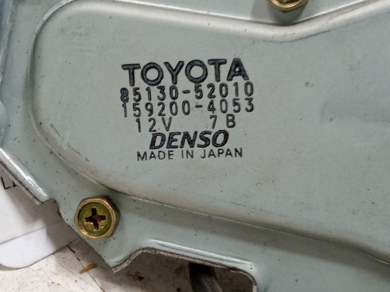 Recambio de motor limpia trasero para toyota yaris (_p1_) 1.3 (ncp10_, scp12_) referencia OEM IAM 8513052010  