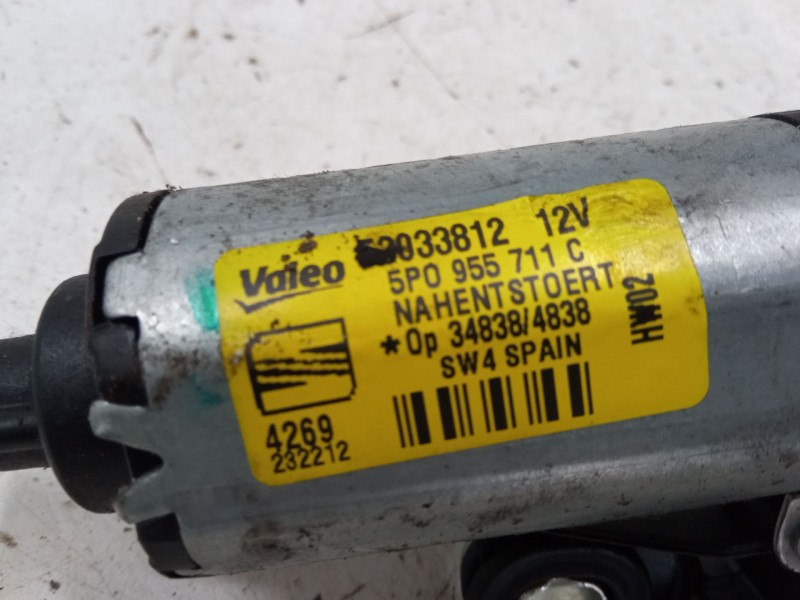 Recambio de motor limpia trasero para seat altea xl (5p5, 5p8) 2.0 tdi 16v referencia OEM IAM 5P0955711C  