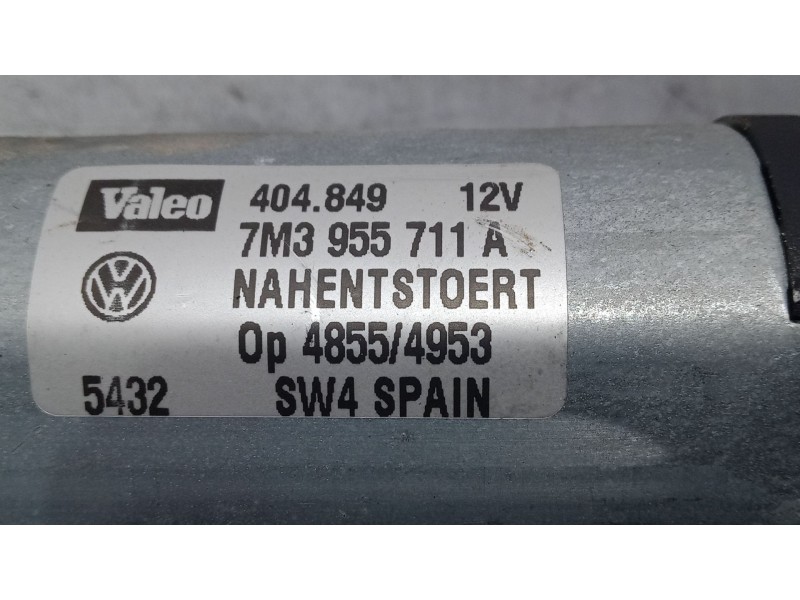 Recambio de motor limpia trasero para seat alhambra (7v8, 7v9) 2.0 i referencia OEM IAM 7M3955711A  