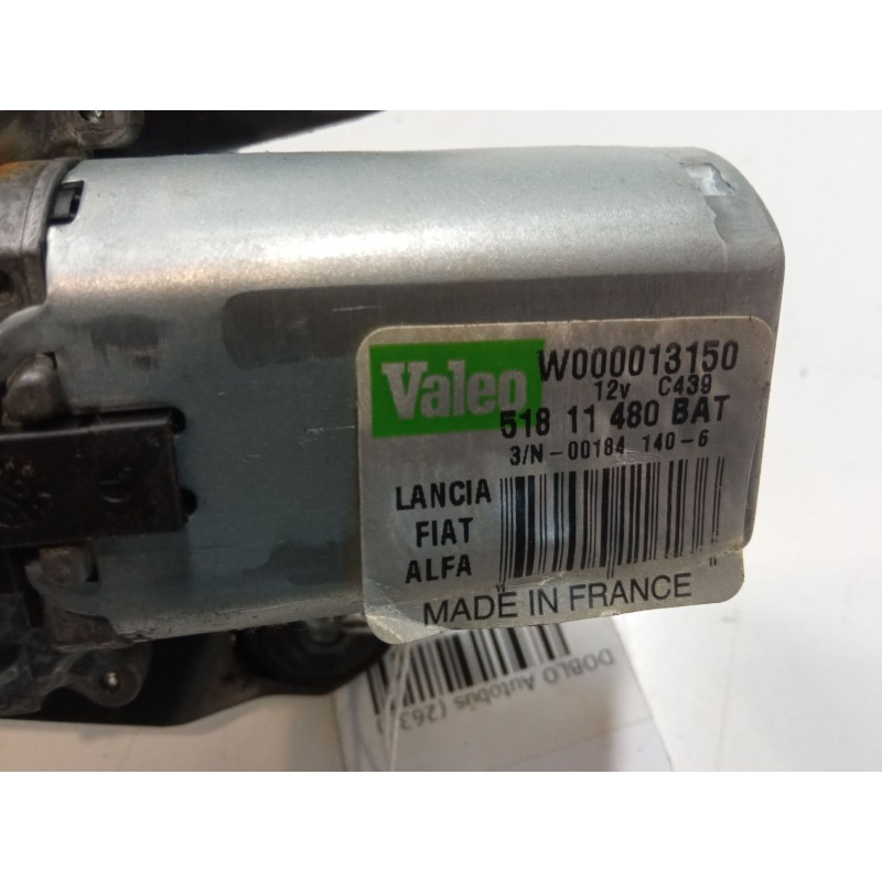 Recambio de motor limpia trasero para fiat doblo autobús (263_) 1.3 d multijet (263axc1a) referencia OEM IAM   