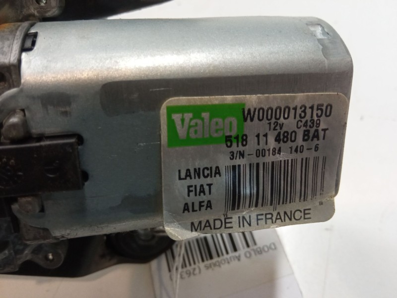 Recambio de motor limpia trasero para fiat doblo autobús (263_) 1.3 d multijet (263axc1a) referencia OEM IAM   
