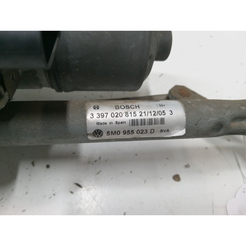 Recambio de motor limpiaparabrisas delantero izquierdo para volkswagen golf plus v (5m1, 521) 1.9 tdi referencia OEM IAM   