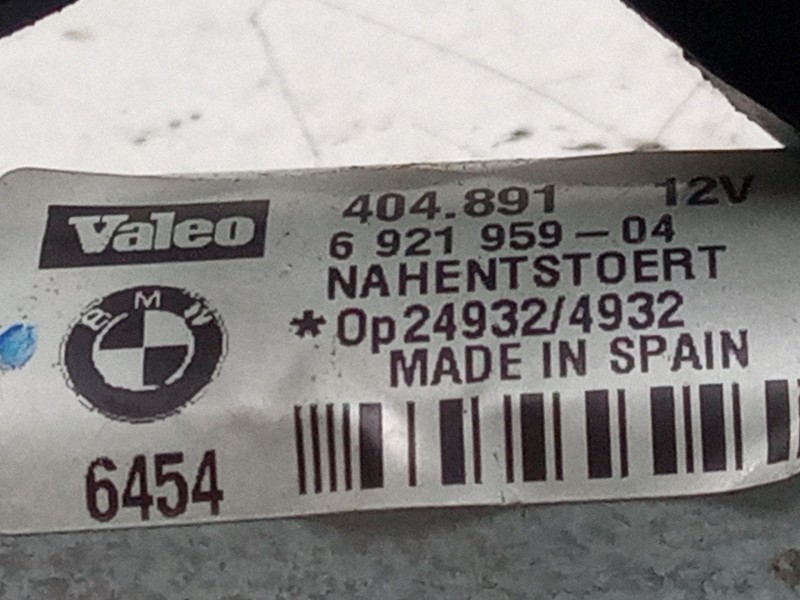 Recambio de motor limpia trasero para bmw 1 (e87) 118 d referencia OEM IAM 692195904  