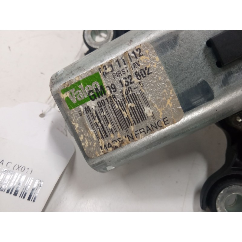 Recambio de motor limpia trasero para opel corsa c (x01) 1.2 twinport (f08, f68) referencia OEM IAM   