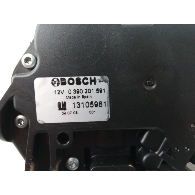 Recambio de motor limpia trasero para opel astra h (a04) 1.6 (l48) referencia OEM IAM 13105981 0390201591 