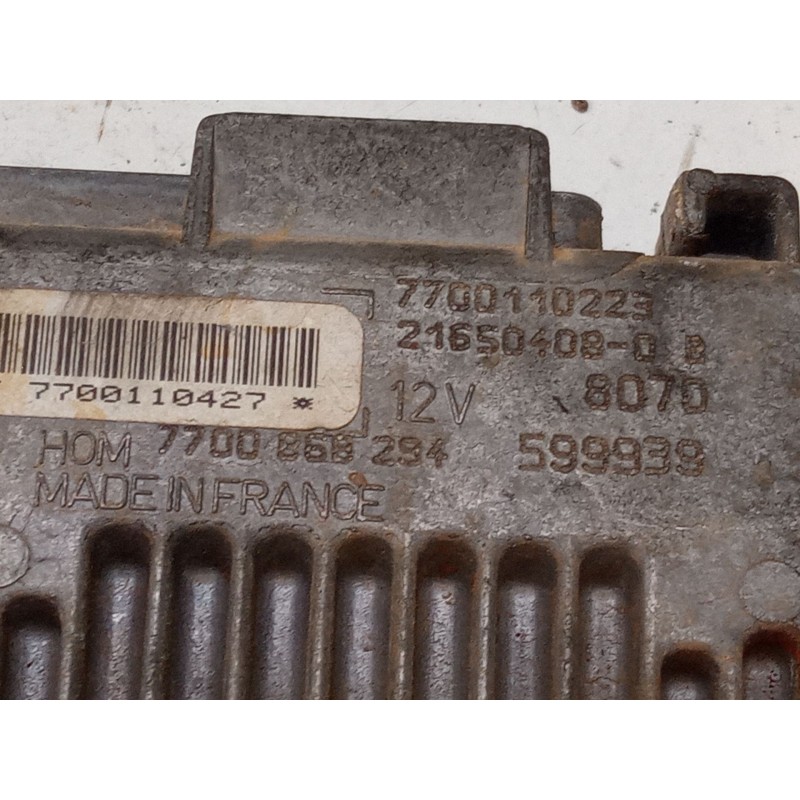 Recambio de centralita motor uce para renault clio ii (bb_, cb_) 1.2 (bb0a, bb0f, bb10, bb1k, bb28, bb2d, bb2h, cb0a,... referen
