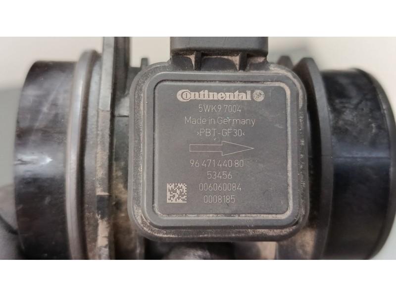 Recambio de caudalimetro para ford fiesta vi (cb1, ccn) 1.4 tdci referencia OEM IAM 9647144080 5WK97004 