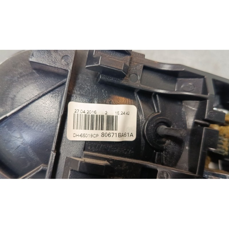 Recambio de maneta interior puerta delantera izquierda para nissan juke (f15) 1.2 dig-t referencia OEM IAM 80671BA61A  