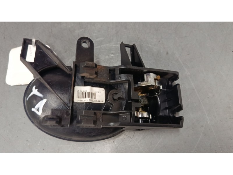 Recambio de maneta interior puerta trasera derecha para nissan juke (f15) 1.2 dig-t referencia OEM IAM 80670BA61A  