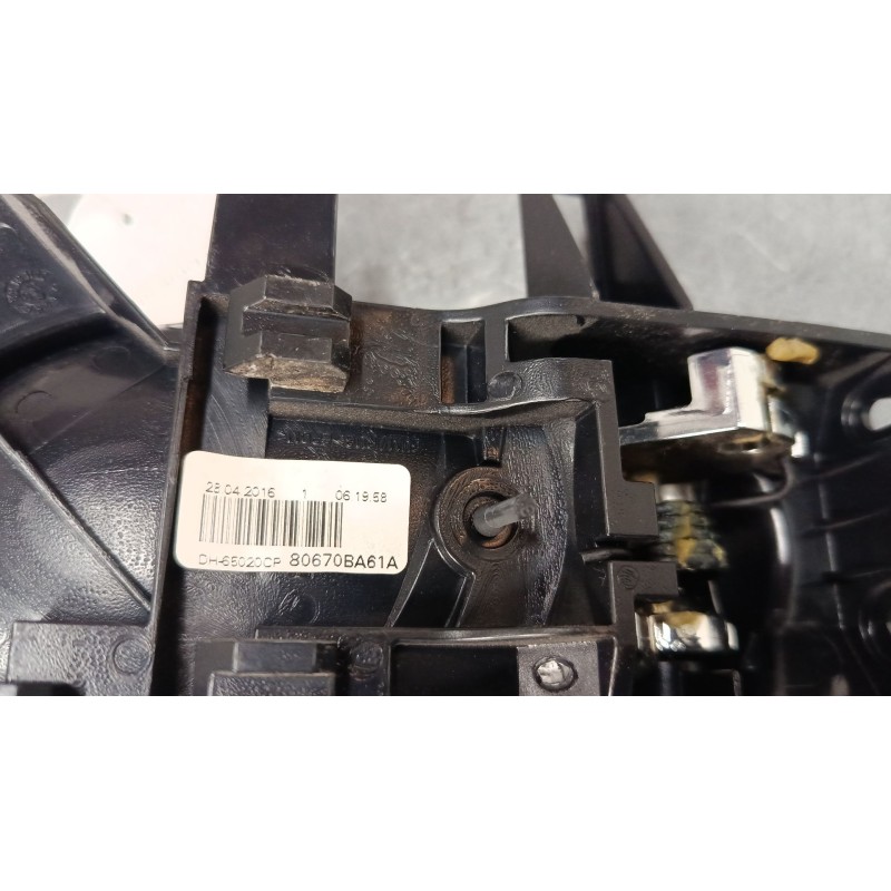 Recambio de maneta interior puerta delantera derecha para nissan juke (f15) 1.2 dig-t referencia OEM IAM 80670BA61A  