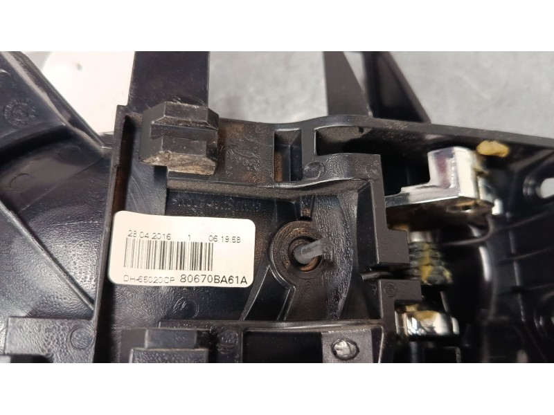 Recambio de maneta interior puerta delantera derecha para nissan juke (f15) 1.2 dig-t referencia OEM IAM 80670BA61A  