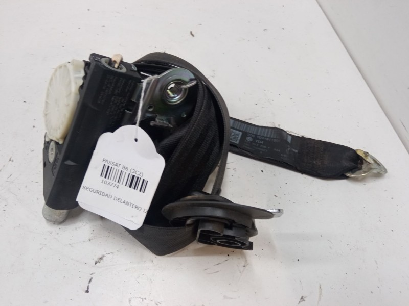 Recambio de cinturon seguridad delantero izquierdo para volkswagen passat b6 (3c2) 2.0 tdi 16v referencia OEM IAM   