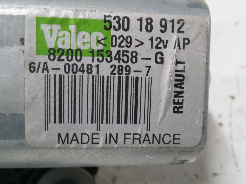 Recambio de motor limpia trasero para renault grand scénic ii (jm0/1_) 1.9 dci (jm14) referencia OEM IAM 8200153458G 53018912 
