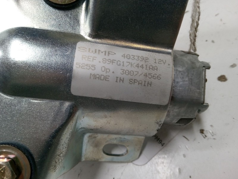 Recambio de motor limpia trasero para ford fiesta iii (gfj) 1.3 referencia OEM IAM 89FG17K441AA  