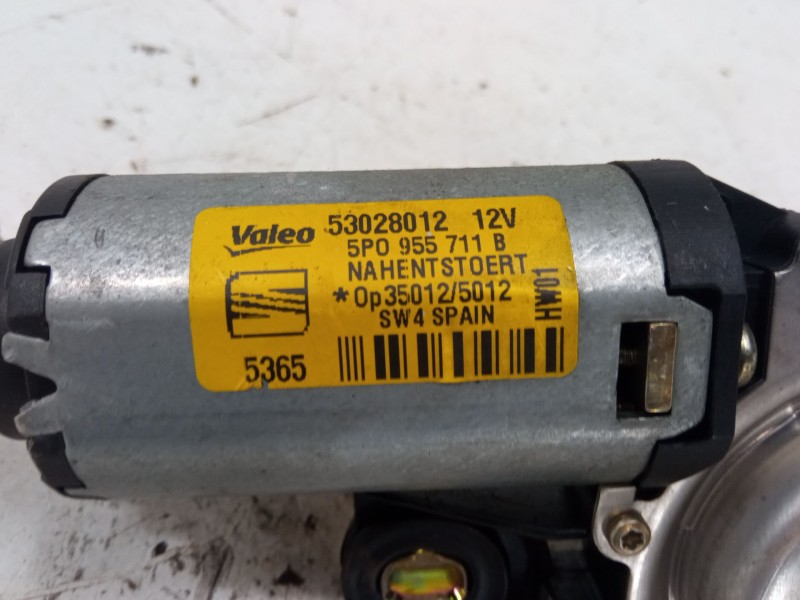 Recambio de motor limpia trasero para seat leon (1p1) 1.9 tdi referencia OEM IAM 5P0955711B 53028012 