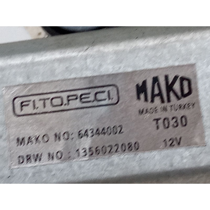 Recambio de motor limpia trasero para fiat qubo (225_) 1.3 d multijet (225cxb1a, 225axb1a, 225cxb11, 225axb11,... referencia OEM