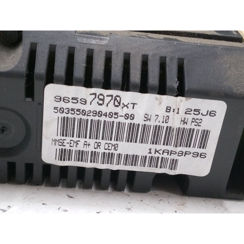 Recambio de pantalla interior reloj para citroën c3 i (fc_, fn_) 1.4 i referencia OEM IAM 96597970XT  