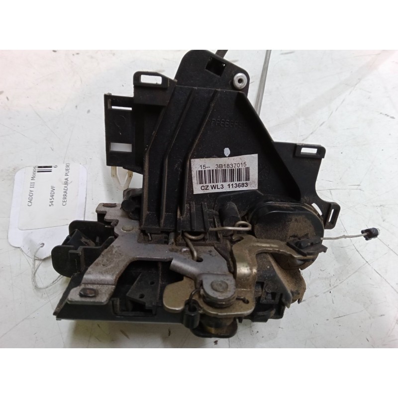 Recambio de cerradura puerta delantera izquierda para volkswagen caddy iii monospace (2kb, 2kj, 2cb, 2cj) 2.0 sdi referencia OEM
