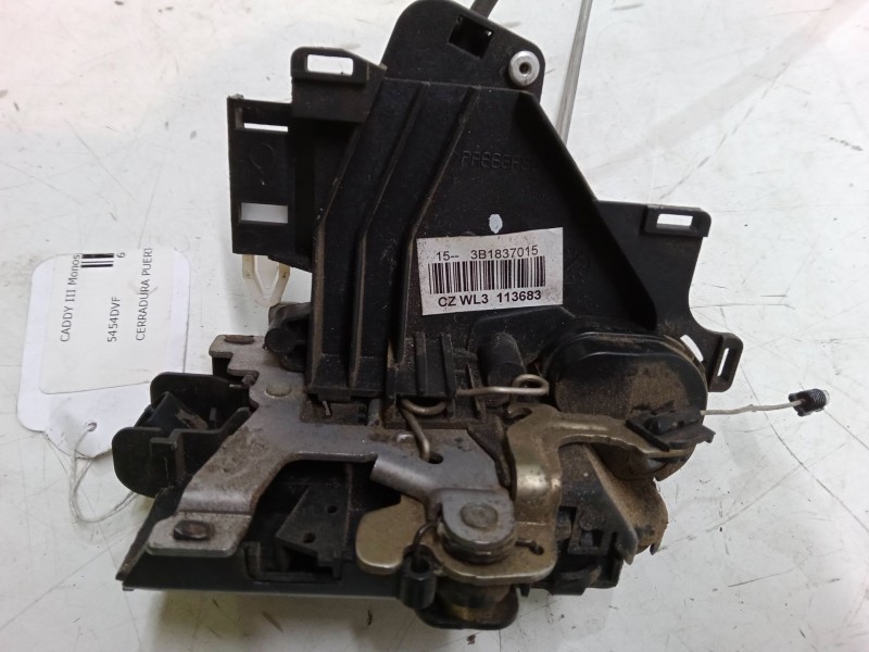 Recambio de cerradura puerta delantera izquierda para volkswagen caddy iii monospace (2kb, 2kj, 2cb, 2cj) 2.0 sdi referencia OEM Recambio de cerradura puerta delantera izquierda para volkswagen caddy iii monospace (2kb, 2kj, 2cb, 2cj) 2.0 sdi referencia OEM