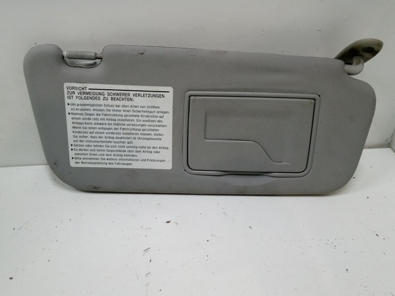 Recambio de parasol derecho para hyundai getz (tb) 1.1 referencia OEM IAM   