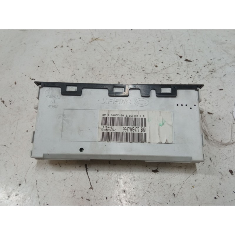 Recambio de pantalla interior reloj para citroën c2 (jm_) 1.4 hdi referencia OEM IAM 9647409477  