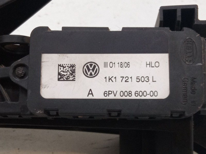 Recambio de pedal acelerador para volkswagen passat b6 (3c2) 2.0 tdi 16v referencia OEM IAM 1K1721503L  