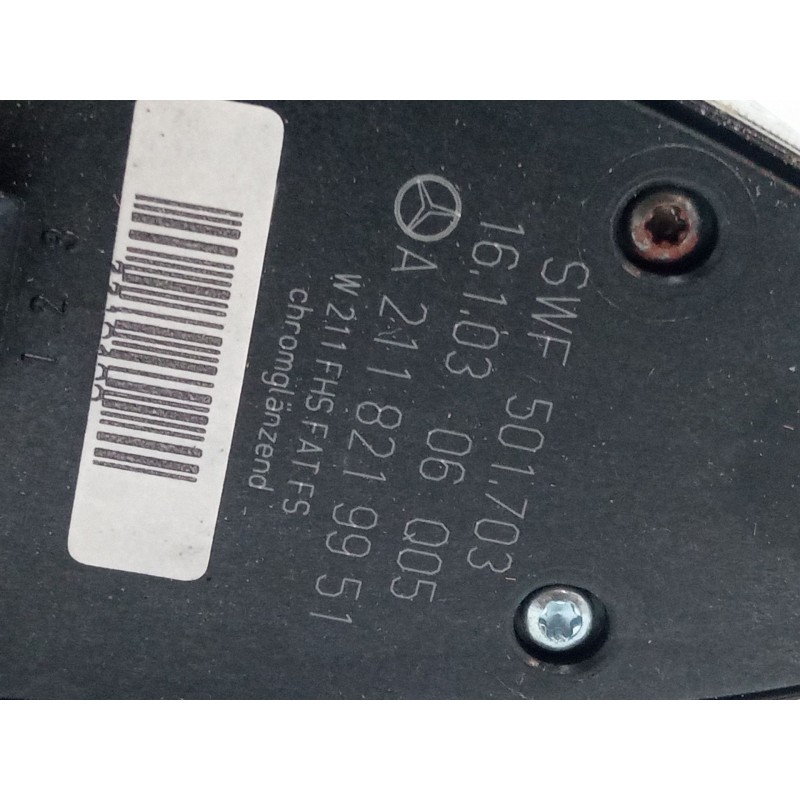 Recambio de mando elevalunas delantero izquierdo para mercedes-benz clase e (w211) e 270 cdi (211.016) referencia OEM IAM 211821